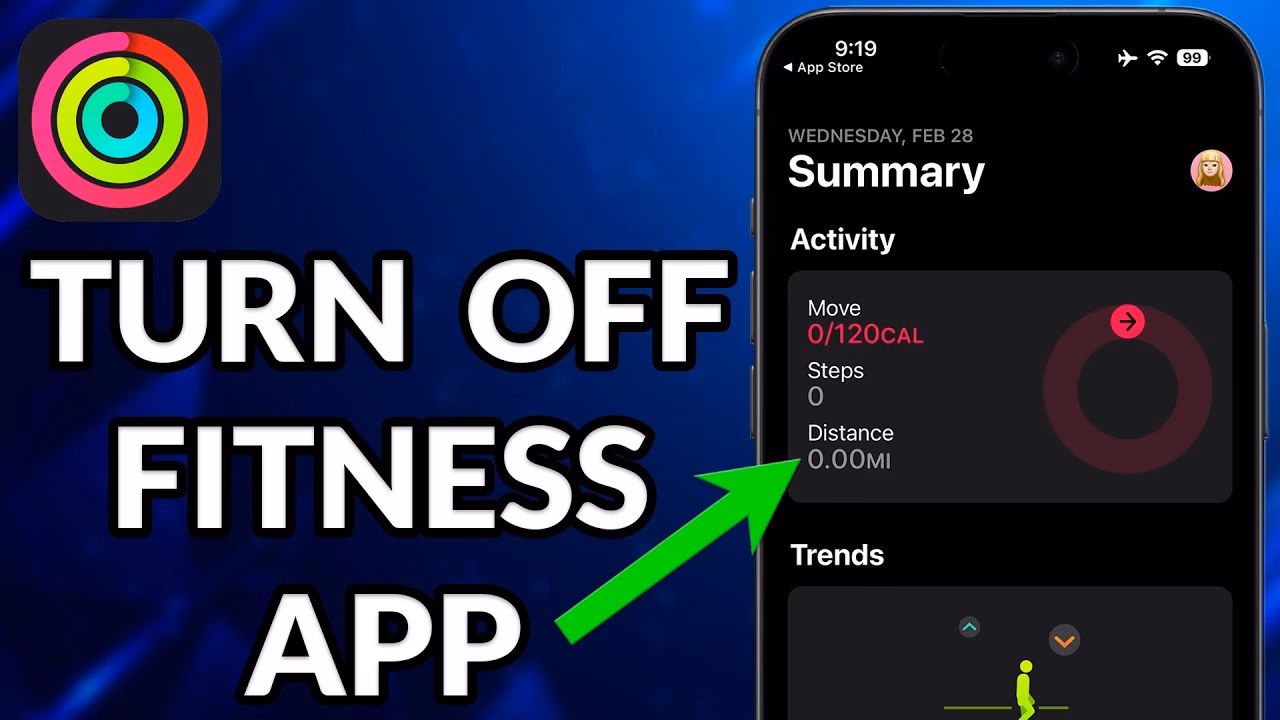 How do I disable motion & fitness tracking?