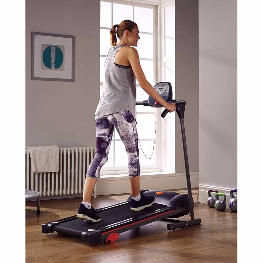 What is a V-FIT FIT-start motorised treadmill - tr043?