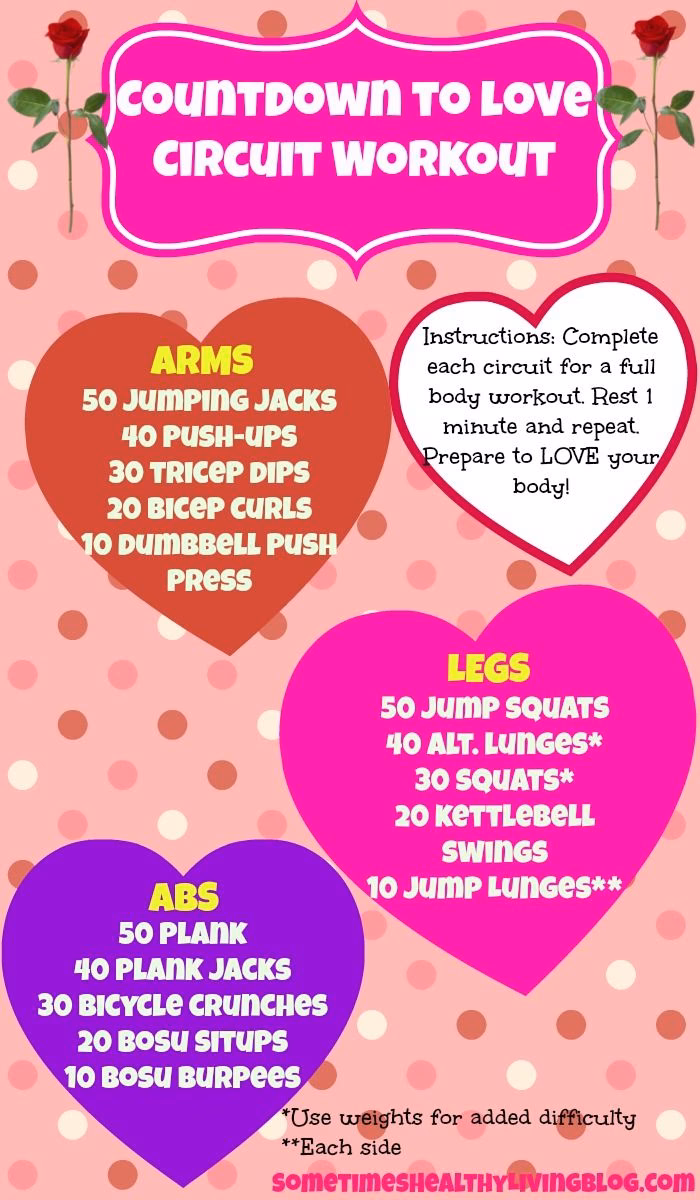 How many reps are in a valentine's day Heartbreaker cardio?