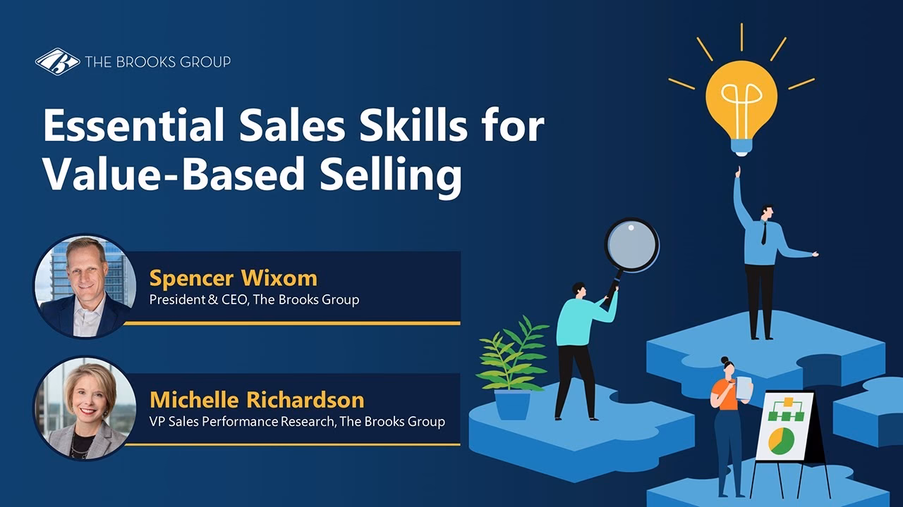 What is a value selling training course?