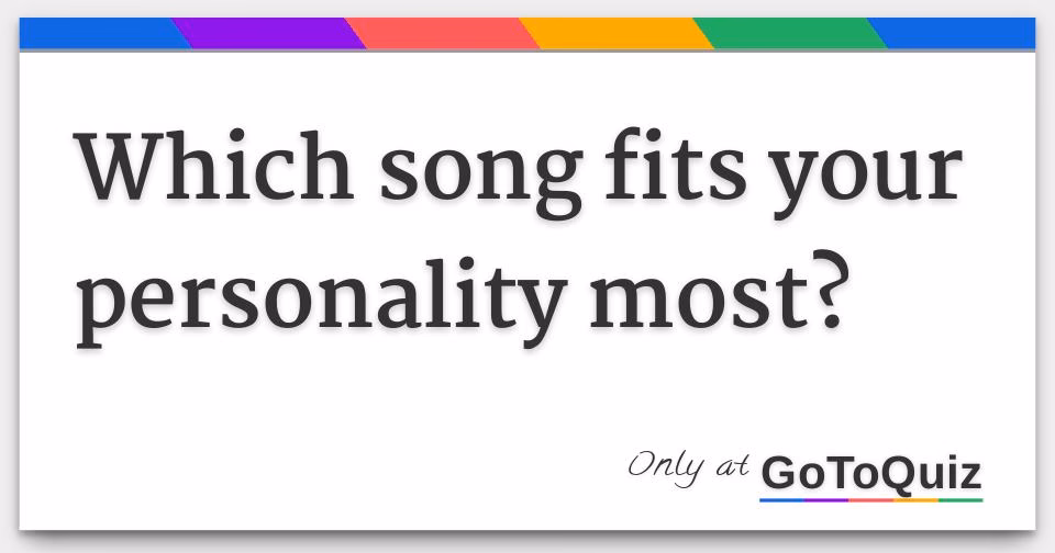 What makes a good personality?