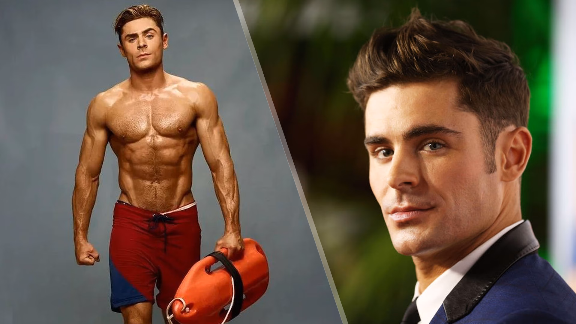 Did Zac Efron get shredded for Baywatch?