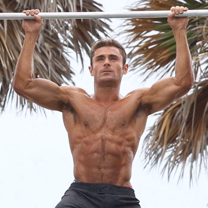 What is Zac Efron workout routine?